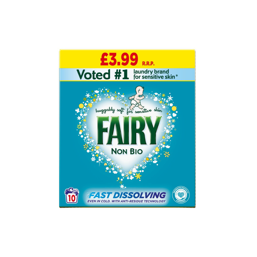 Best price for fairy best sale non bio washing powder