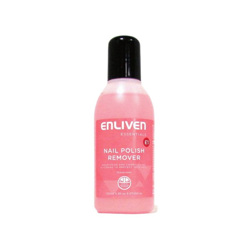 Enliven Nail Polish Remover 150ml Pm£1 <br> Pack size: 12 x 150ml <br> Product code: 241602
