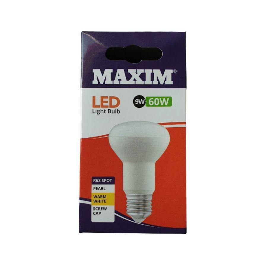 Maxim 9W 60W Led R63 ES Pearl Warm White Pack size 10 x 1 Product