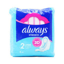 Always Classic Long With Wings 9's EAN 8006530317559 <br> Pack size: 16 x 9's <br> Product code: 340434