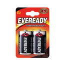 Eveready Battery R20R Red D BP2 2's EAN 27638900083617 <br> Pack size: 12 x 2's <br> Product code: 531316