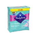 Bodyform Ultra Long with Wings 8s (PM £1.49) EAN 7322541049052 <br> Pack size: 16 x 8s <br> Product code: 341371
