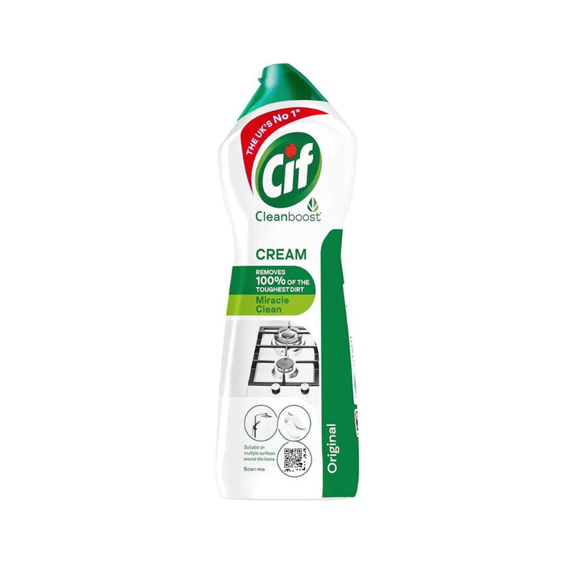Cif Cream Original 500ml <br> Pack size: 8 x 500ml <br> Product code: 555371