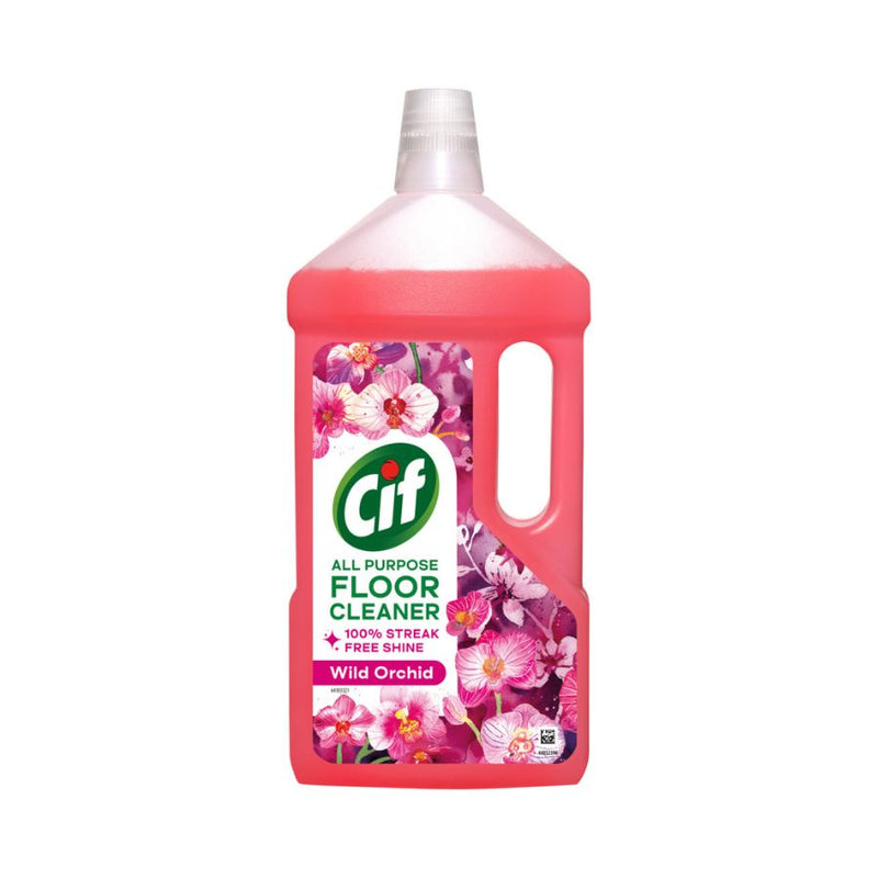 Cif Floor Cleaner Wild Orchid 950ml <br> Pack size: 8 x 950ml <br> Product code: 555543