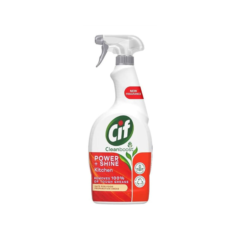 Cif Power & Shine Kitchen Spray 700ml <br> Pack size: 6 x 700ml <br> Product code: 555400