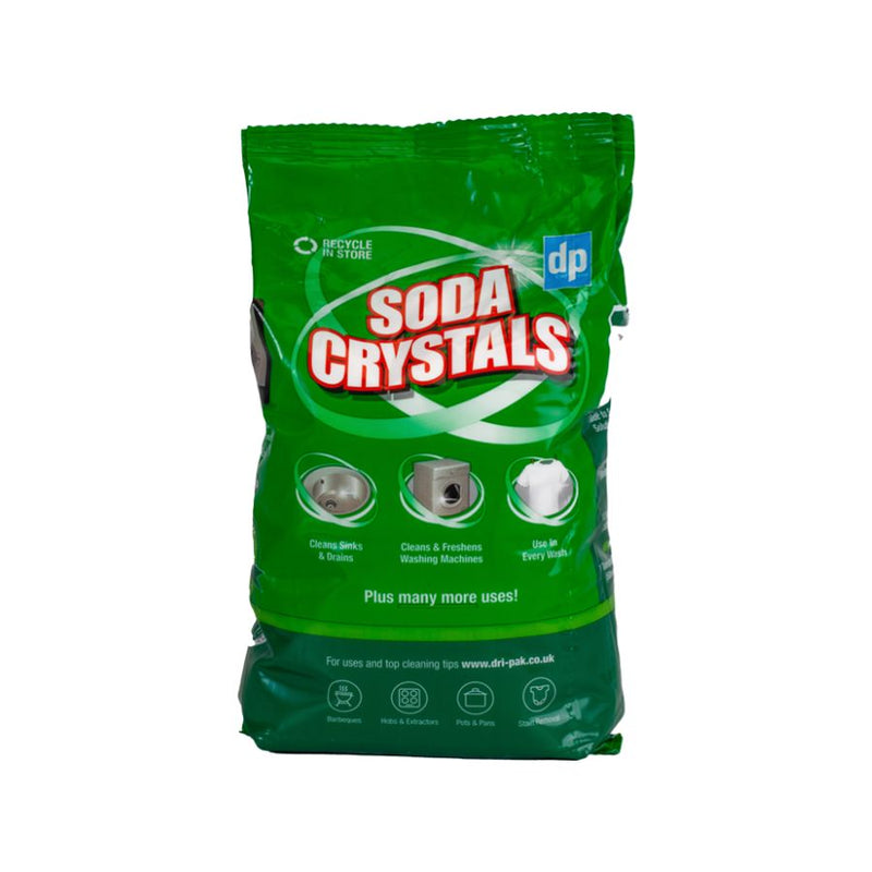 Dri Pak Washing Soda Crystal 1Kg <br> Pack size: 6 x 1kg <br> Product code: 559780
