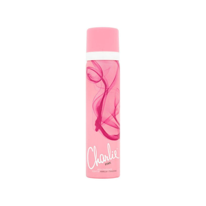 Charlie Body Spray Pink 75Ml <br> Pack Size: 6 x 75ml <br> Product code: 270950