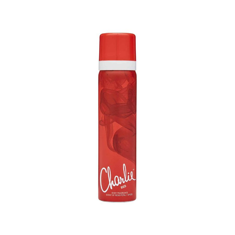 Charlie Body Spray Red 75Ml <br> Pack Size: 6 x 75ml <br> Product code: 270960