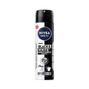 Nivea Mens Deodorant Black & White 150Ml <br> Pack size: 6 x 150ml <br> Product code: 273881