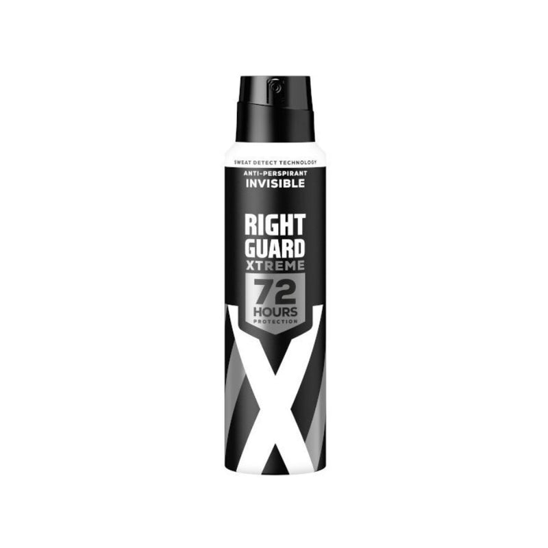 Right Guard Xtreme Antiperspirant 150Ml Invisible 72H <br> Pack size: 6 x 150ml <br> Product code: 274920