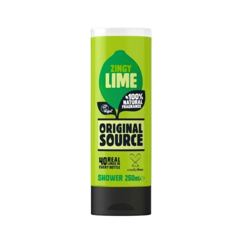 Original Source Shower Gel Lime 250ml <br> Pack size: 6 x 250ml <br> Product code: 316110