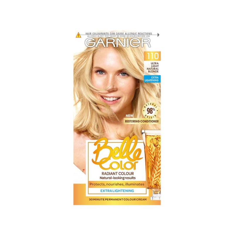 Garnier Belle Colour Extra Light Natural Blonde (110) <br> Pack size: 3 x 1 <br> Product code: 200901