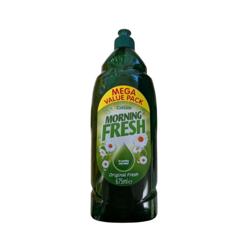 Cussons Morning Fresh Washing Up Liquid Original 675ml <br> Pack size: 6 x 675ml <br> Product code: 473015