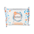 Femfresh Pure & Fresh Wipes 25's <br> Pack size: 6 x 25's <br> Product code: 271292