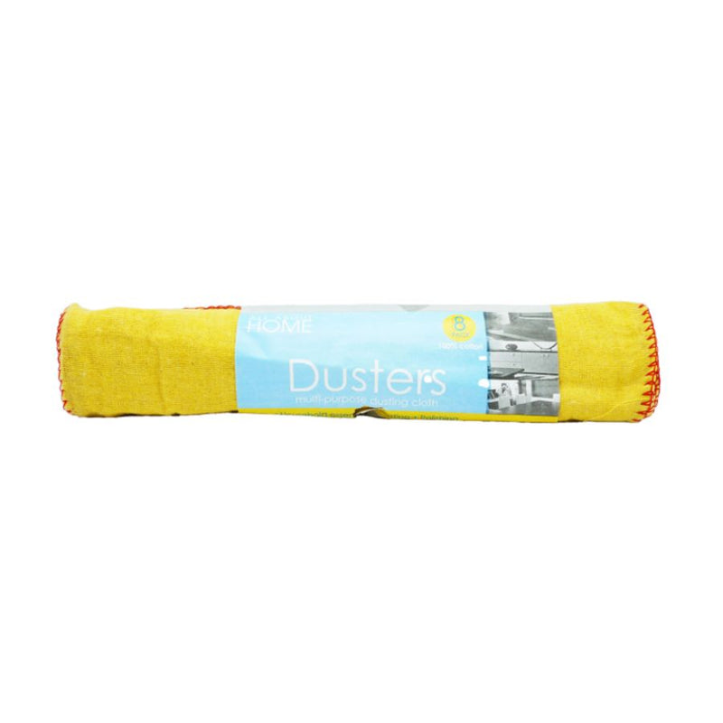 Yellow Duster 8's <br> Pack size: 10 x 8's <br> Product code: 498805