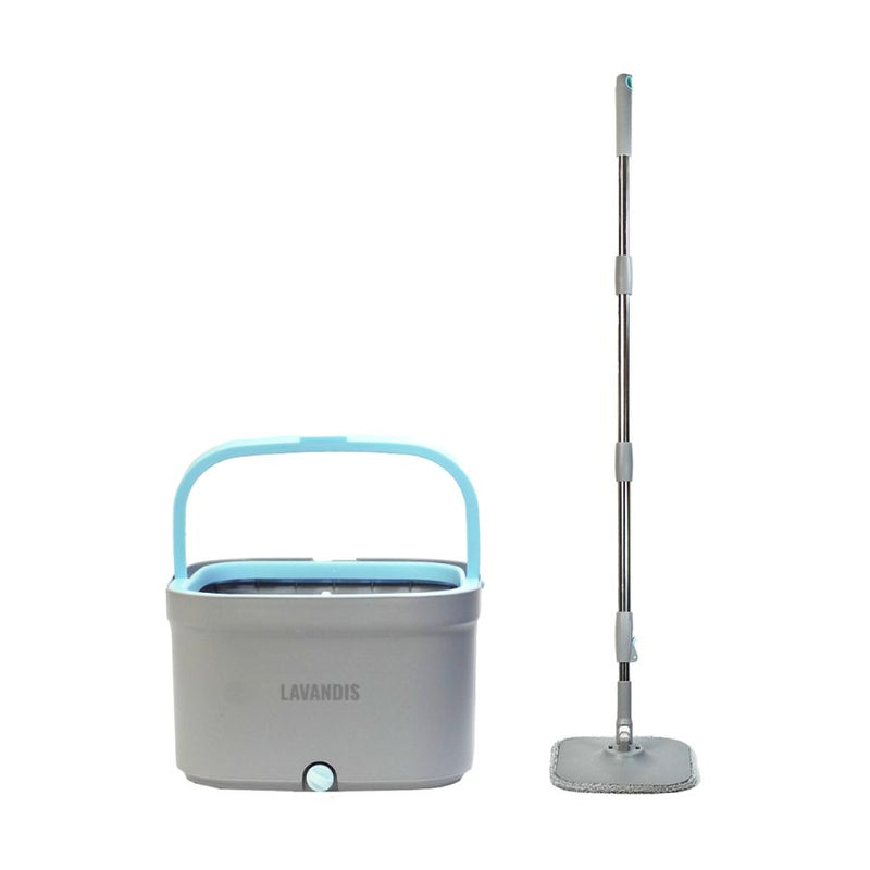 Lavandis Spin Mop Bucket Set Turbo Clean & Dirty Water Separate <br> Pack size: 1 x 1 <br> Product code: 558491