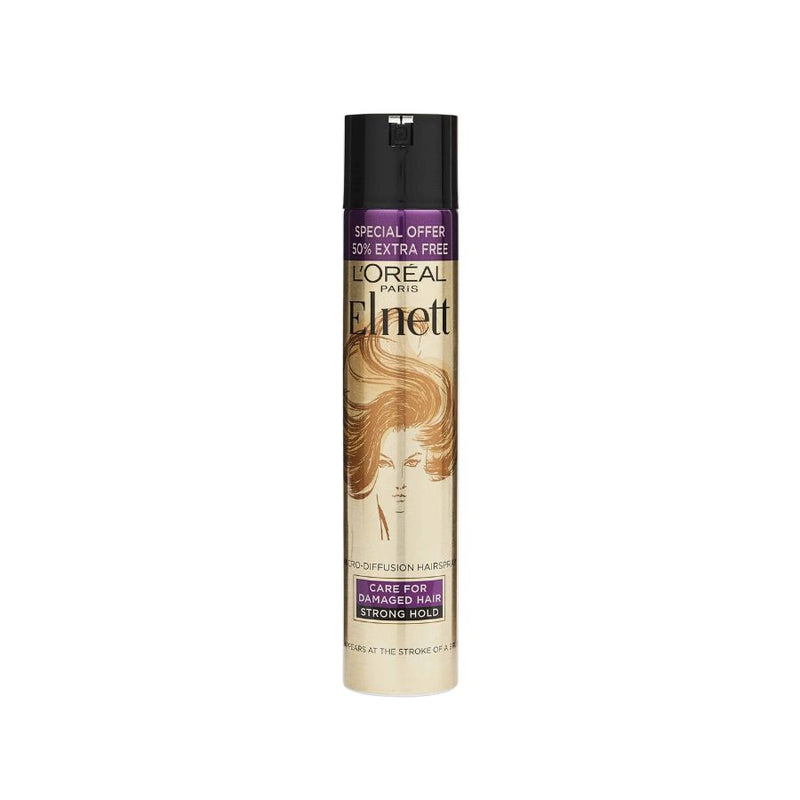 L'Oreal Elnett Hair Spray Damaged Hair Strong Hold 300ml <br> Pack Size: 6 x 300ml <br> Product code: 163160