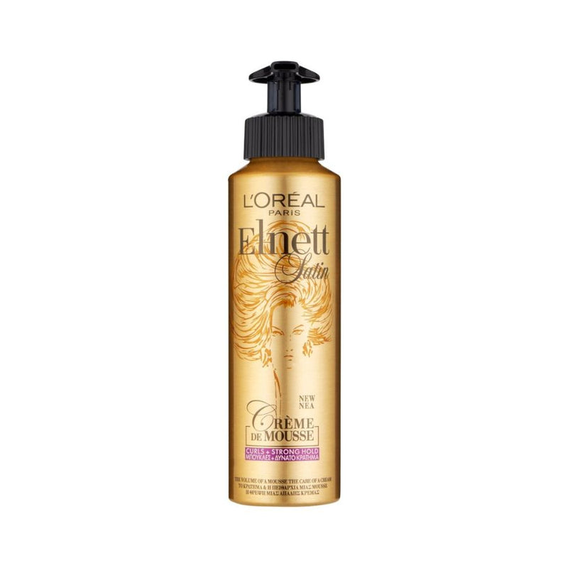 L'oreal Elnett Mousse Curls Strong Hold 200ml <br> Pack Size: 6 x 200ml <br> Product code: 193218