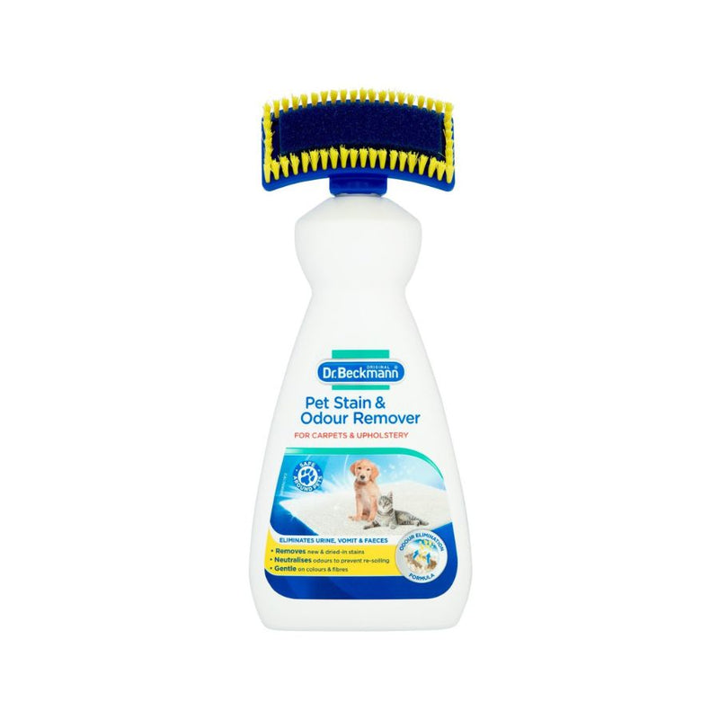 Dr Beckmann Pet Stain & Odour Remover 650ml With Bursh <br> Pack size: 6 x 650ml <br> Product code: 559534