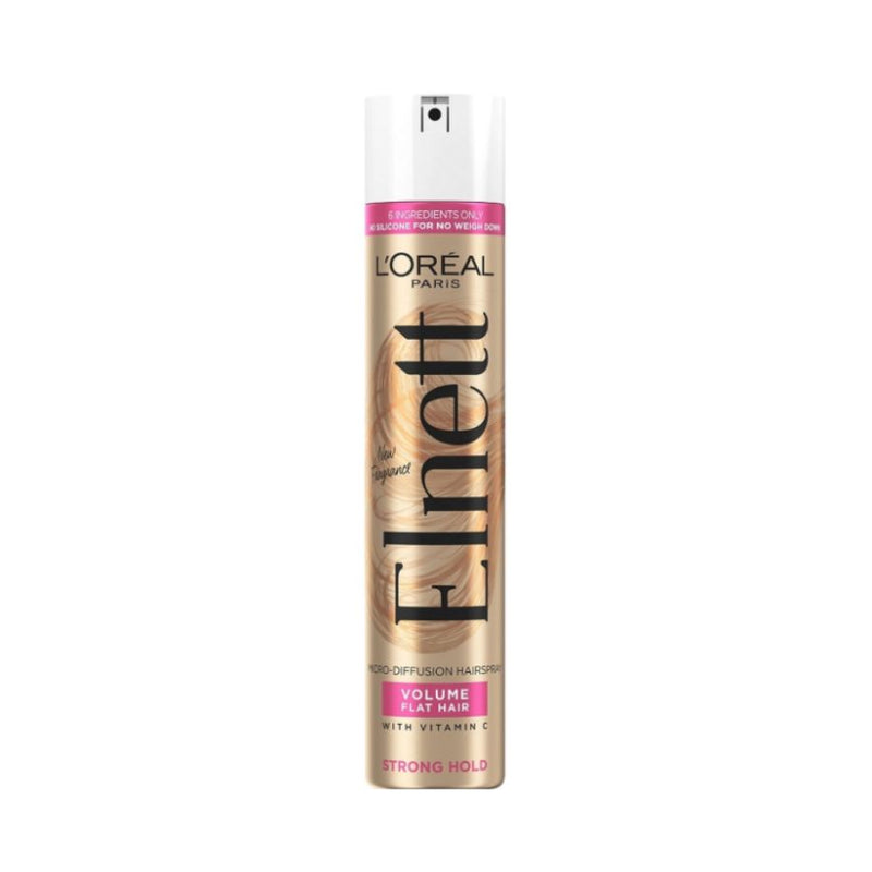 L'Oreal Elnett Hair Spray Volume 400ml <br> Pack Size: 6 x 400ml <br> Product code: 163323