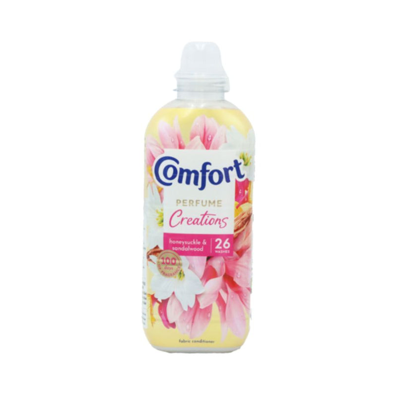 Comfort Creations Honeysuckle 26 washes 780ml<br> Pack size: 8 x 780ml <br> Product code: 443993