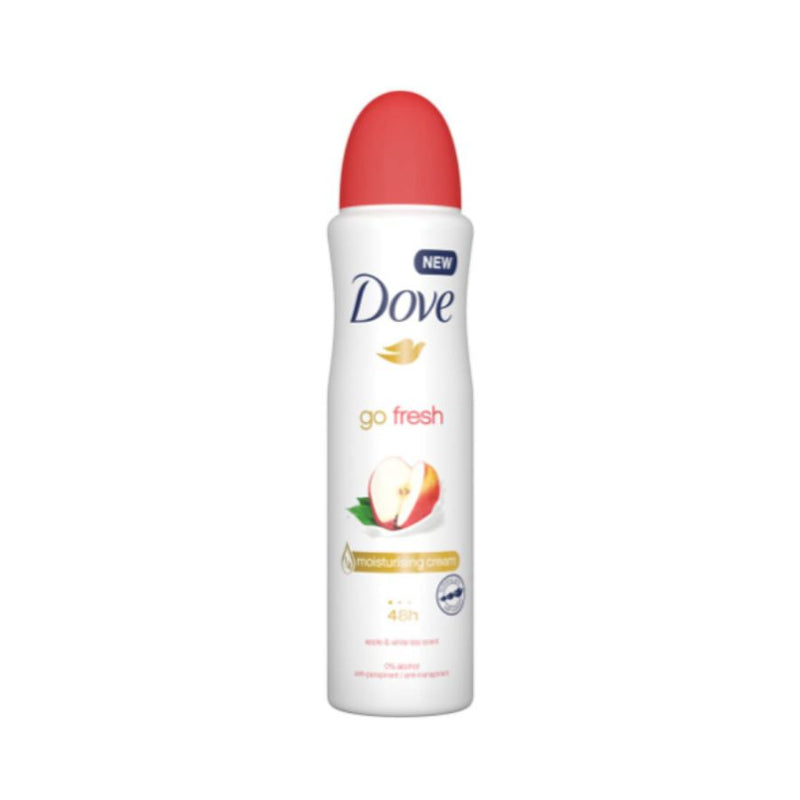 Dove Anti-Perspirant Apple  & White Tea 150ml <br> Pack size: 6 x 150ml <br> Product code: 271195