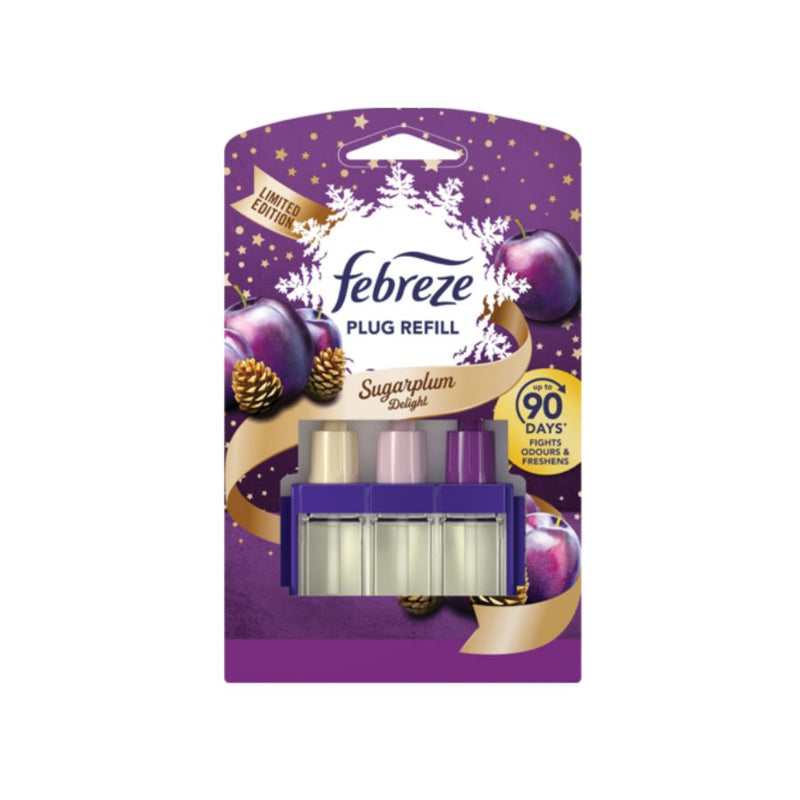 Febreze 3volution Refill SugarPlum 20ml <br> Pack size: 7 x 20ml <br> Product code: 541939