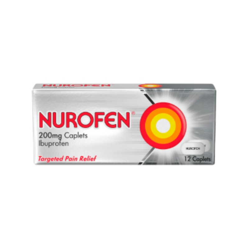 Nurofen Caplets 200mg 12's (12 for 11) <br> Pack size: 12 x 12's <br> Product code: 174806
