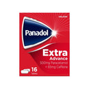 Panadol Extra Advance Tablets 16's <br> Pack size: 12 x 16's <br> Product code: 175762