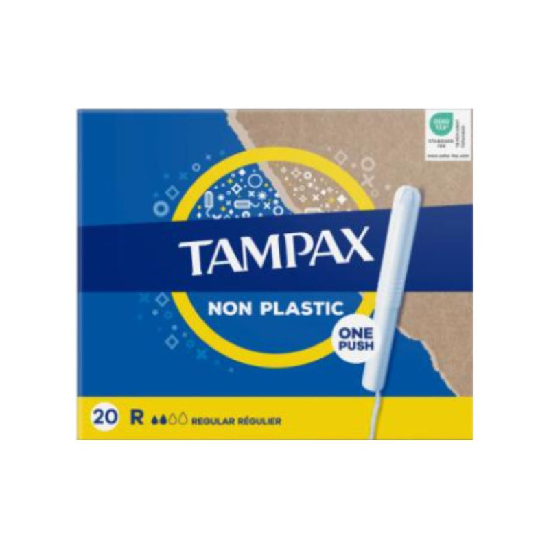 Tampax Regular 20S <br> Pack size: 8 x 20s <br> Product code: 346051
