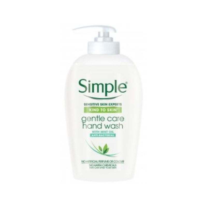 Simple Handwash Gentle Care 250ml <br> Pack size: 6 x 250ml <br> Product code: 336072