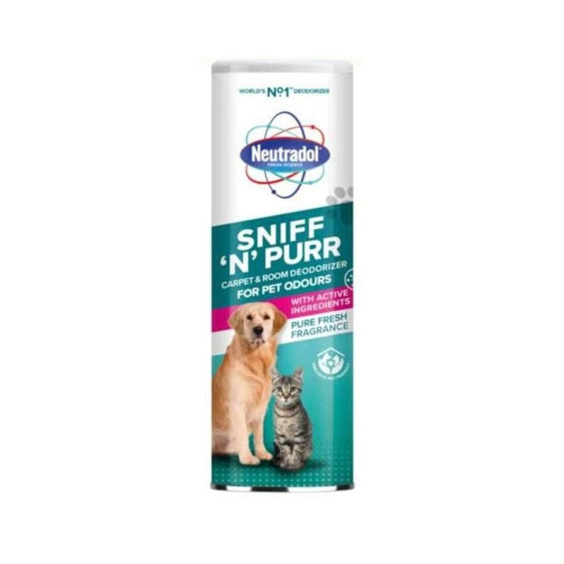 Neutradol Sniff 'N' Purr Carpet & Room Pet Deodorizer 525G <br> Pack size: 12 x 525g <br> Product code: 546279