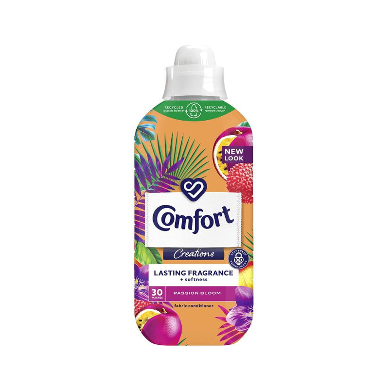 Comfort Creations Fabric Conditioner 30w Passion Boom 900ml <br> Pack size: 8 x 900ml <br> Product code: 444100