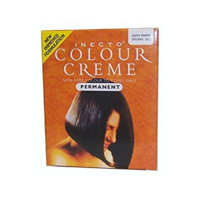 Inecto Colour Creme 3.25 Dark Brown<br> Pack size: 3 x 1 <br> Product code: 203220