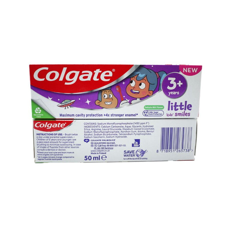 Colgate Kids Toothpaste 3-5 Years 50ml <br> Pack size: 12 x 50ml <br> Product code: 282356
