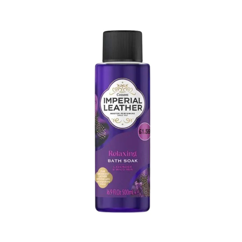 Imperial Leather Relaxing Bath 500Ml (Pmp £1.59) <br> Pack size: 4 x 500ml <br> Product code: 333717