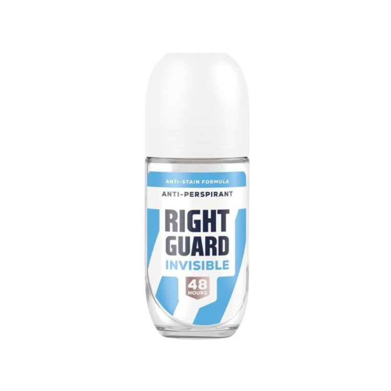 Right Guard Women Invisible Roll On 50ml <br> Pack size: 6 x 50ml <br> Product code: 274871