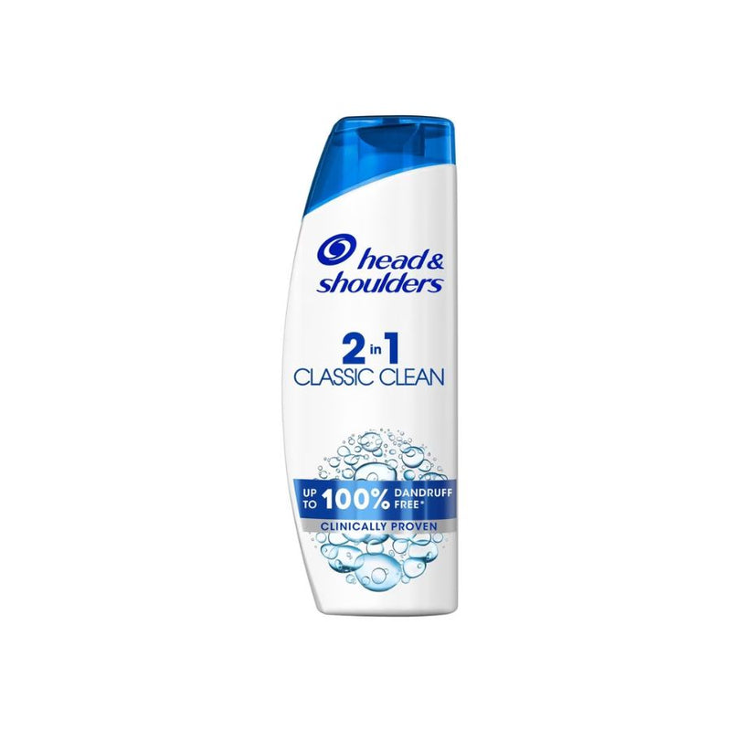 Head & Shoulders Shampoo 2 in 1 Classic Clean 225ml <br> Pack Size: 6 x 225ml <br> Product code: 173910