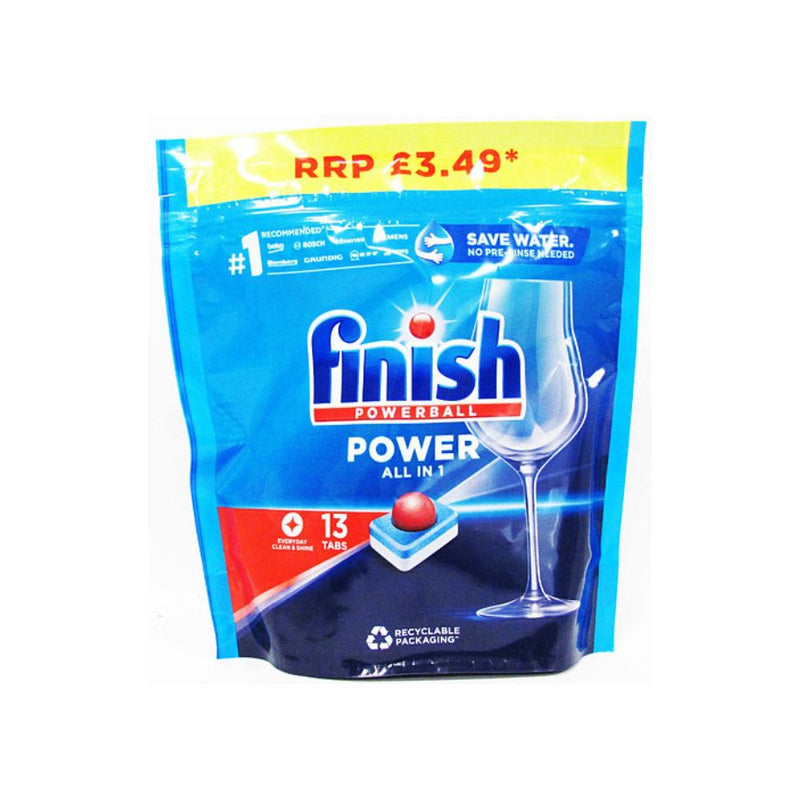 Finish Powerball All In 1 Tablets 13's PM £3.49 <br> Pack size: 7 x 13's <br> Product code: 472872