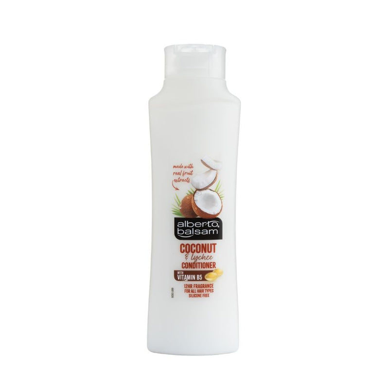 Alberto Balsam Conditioner 350ml Coconut and Lychee <br> Pack size: 6 x 350ml <br> Product code: 180545