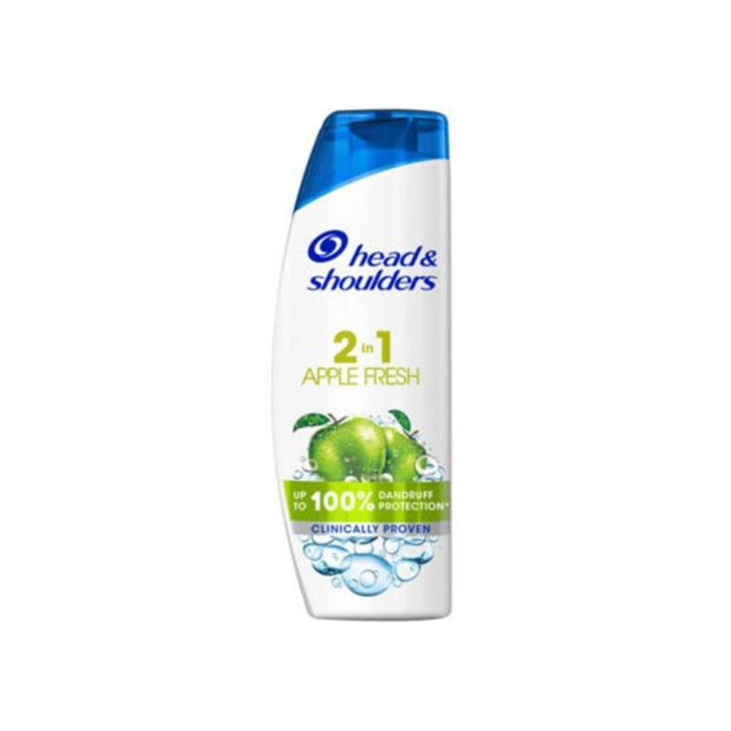 Head & Shoulders 2 in 1 Shampoo Apple Fresh 450Ml <br> Pack size: 6 x 450ml <br> Product code: 173920