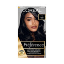 L'Oreal Preference Napoli 1 Black <br> Pack size: 3 x 1 <br> Product code: 204790