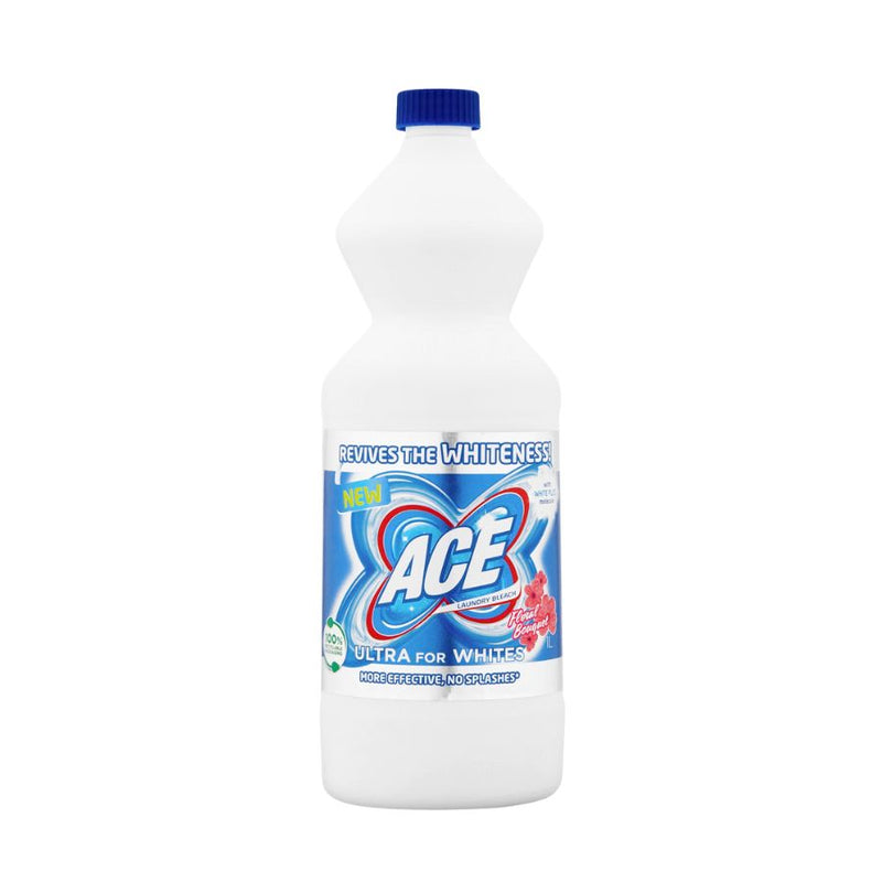 Ace Ultra White Stain Remover 1ltr <br> Pack size: 6 x 1ltr <br> Product code: 481127