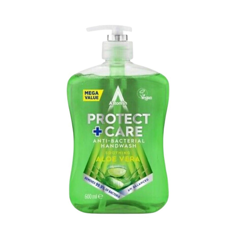 Astonish Antibacterial Handwash Clean & Protect 600ml <br> Pack size: 12 x 600ml <br> Product code: 331352