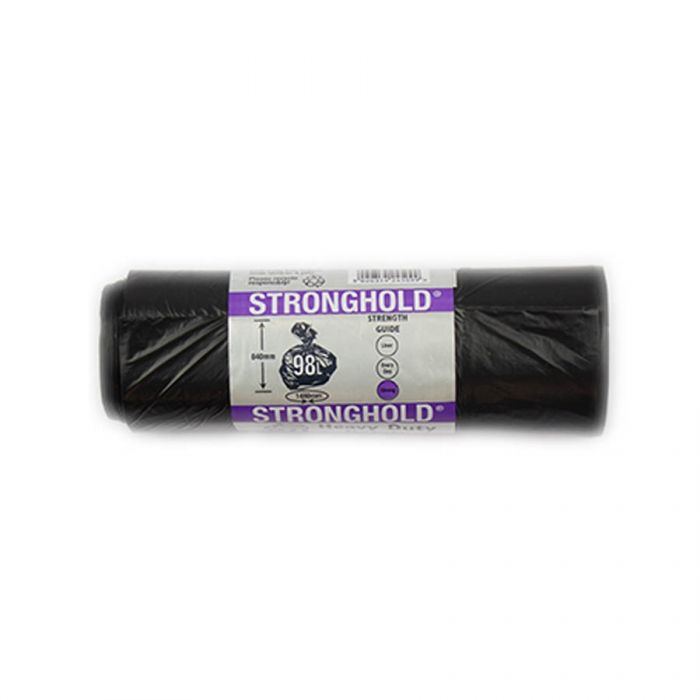 Disposable Black Bin Bags 29X34 20's <br> Pack size: 20 x 20's <br> Product code: 433502