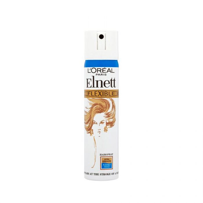 L'Oreal Elnett Hair Spray Flexible Extra 75Ml <br> Pack size: 6 x 75ml <br> Product code: 163050