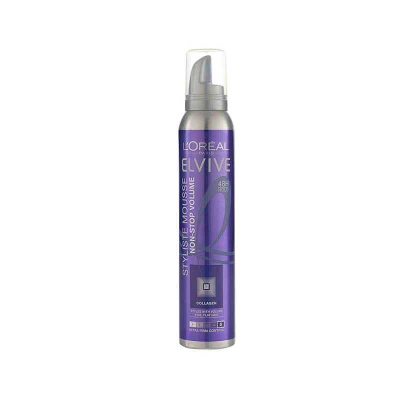 L'Oreal Elvive Styling Mousse Firm 200Ml <br> Pack Size: 6 x 200ml <br> Product code: 193410