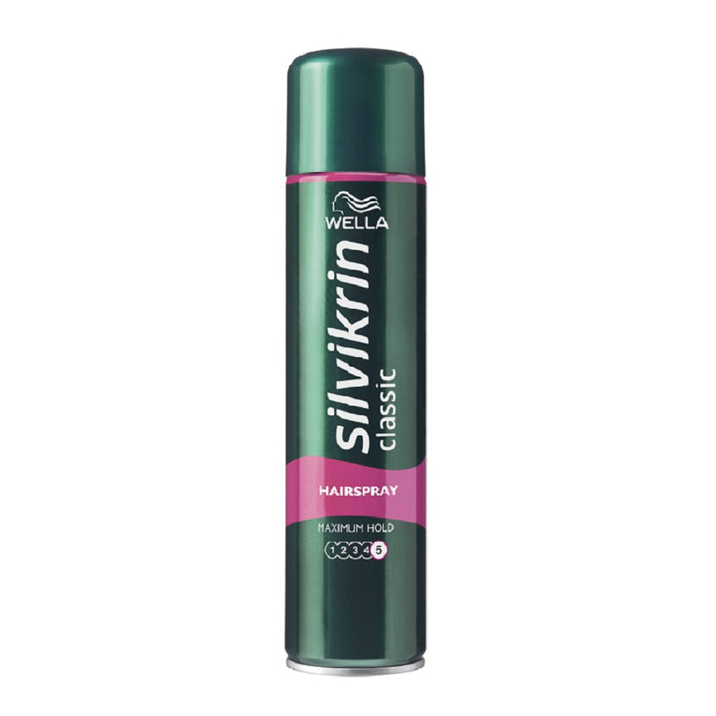 Wella Silvikrin Hairspray 250Ml Maximum Hold <br> Pack size: 6 x 250ml <br> Product code: 167081