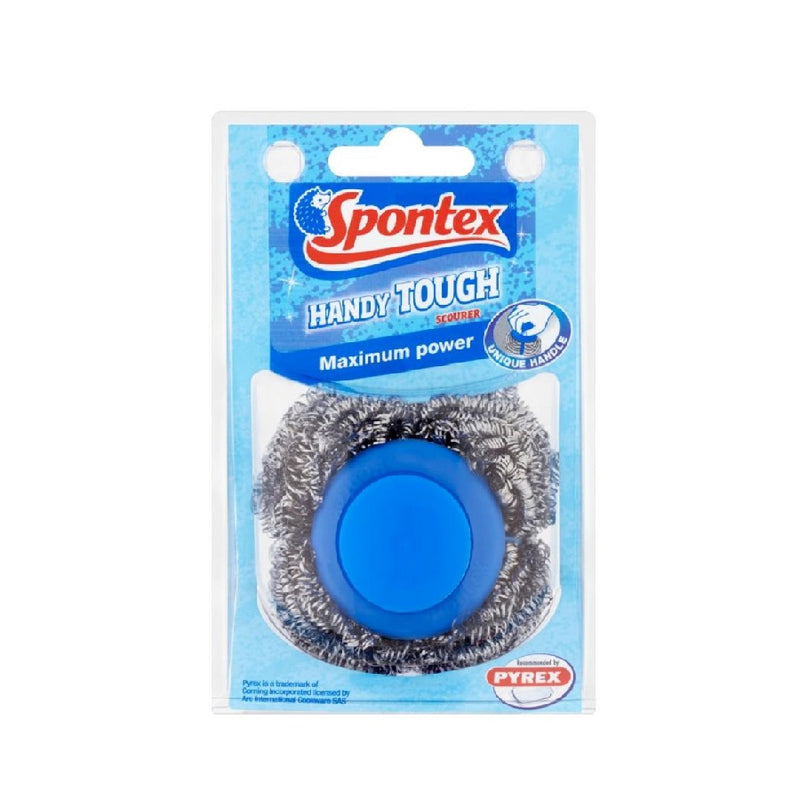 Spontex Handy Tough Scourer <br> Pack size: 6 x 1 <br> Product code: 496848