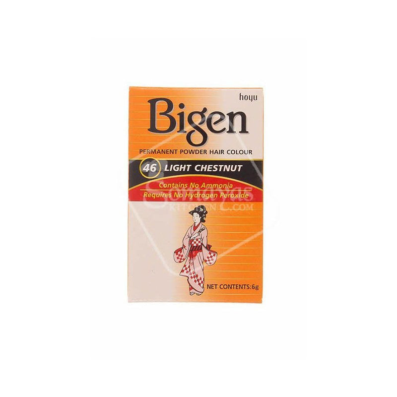 Bigen Hair Care 46 Light Chestnut <br> Pack Size: 1 x 1 <br> Product code: 200300
